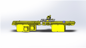 solidworks机械设备Y型输送机三维模型