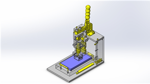 solidwork机械设备装拆夹具三维模型