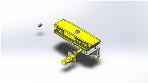 solidworks机械设备角度输送机三维模型