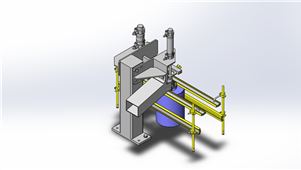 solidworks机械设备罐塞装置三维模型