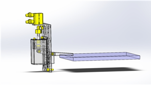 solidworks机械设备清洗装置三维模型