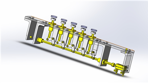 solidworks机械设备工件机构三维模型