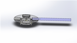 solidworks机械设备旋转滑台三维模型