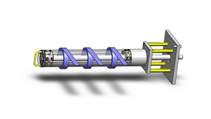 solidworks机械设备装卸式滚轮三维模型