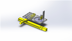 solidworks机械设备芯片转移三维模型