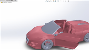 迪奥R8模型机械solidworks设计