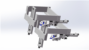 solidworks机械五轴雕刻机 3D模型