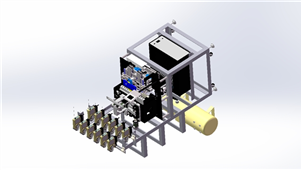 solidworks机械设计绕线机 非标自动化设备