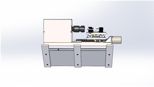 solidworks机械设计微型车床3D模型