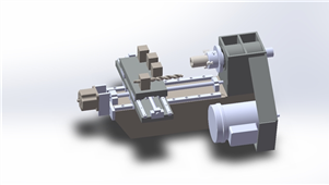 solidworks机械设备微型机床 3D模型