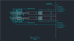 AutoCAD机械加工示意图纸