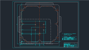 AutoCAD多轴箱设计原始依据图纸