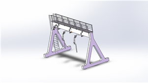 solidworks机械设计油罐车加油3D模型