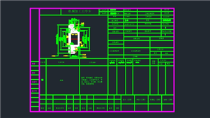 AutoCAD机械终检加工工序图纸