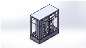 生化处理 机械管路部分solidworks设计