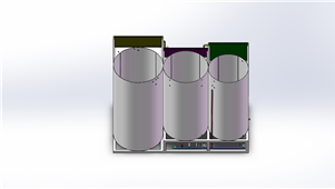 solidworks机械设备污水净化三维模型