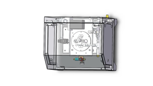 solidworks机械设备流体酸碱检测仪三维模型