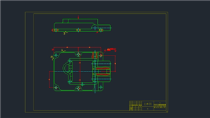 AutoCAD机械加工工序图纸2