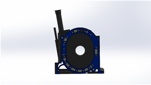 solidworks机械设备汪克尔发动机三维模型