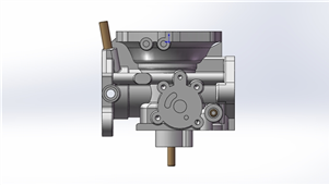 solidworks机械设备化油器三维建模