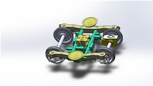 转向架3D模型图纸 Solidworks设计