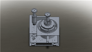 精密研磨机3D模型图纸 设计solidworks