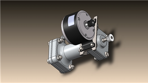 Solidworks设计螺旋轴泵3D模型