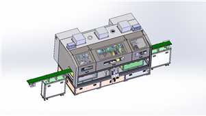 Solidworks机械设备点胶机设备三维模型