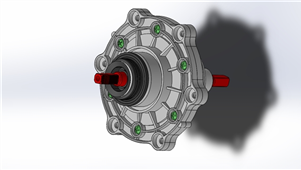 Solidworks设计三星洗衣机电机机械模型