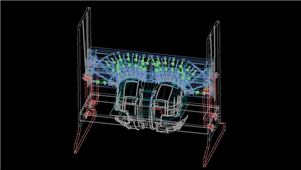 UG-NX地毯塑料自动熔接机3D模型