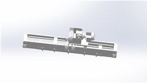 Solidworks机械设备动力传送带三维建模