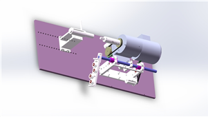 Solidworks机械设备汇科大扭力绕线机三维模型