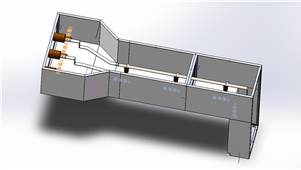 Solidworks机械钣金10KV母线槽三维模型