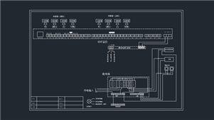 AutoCAD机械成都接线图纸