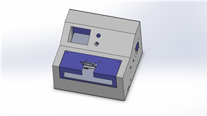 Solidworks机械钣金定制机箱三维模型