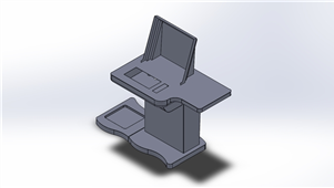 Solidworks机械钣金医疗检测仪三维模型