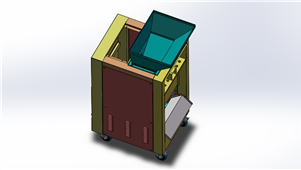 Solidworks机械钣金茶叶机三维模型