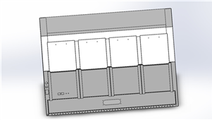 Solidworks机械钣金保温箱三维模型