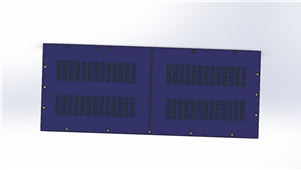 Solidworks机械钣金定制电箱三维模型