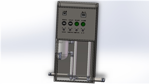 Solidworks机械钣金干燥器试验台三维模型