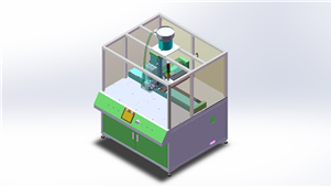 Solidworks机械钣金塑件热熔埋钉机三维模型