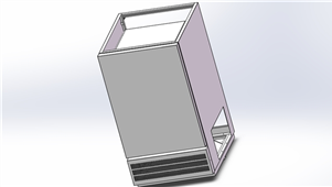 Solidworks机械钣金实验箱三维模型