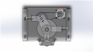 Solidworks机械钣金三辊道闸三维建模