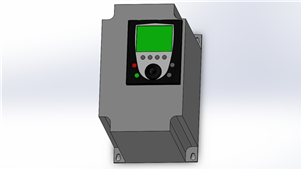 Solidworks机械钣金变频器三维模型