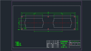 AutoCAD机械仪表压板装配图纸