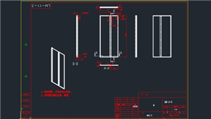 AutoCAD机械板装配图纸