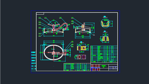 CAD机械图纸人孔图集椭圆压力容器卫生人孔