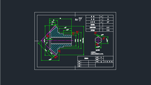 CAD机械图纸螺纹、滚花和花键类花键齿轮