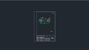 CAD机械图纸轴和垫圈类配钻轴