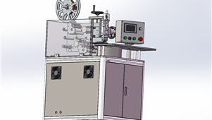 solldworks非标设备ABB工艺机器H-006